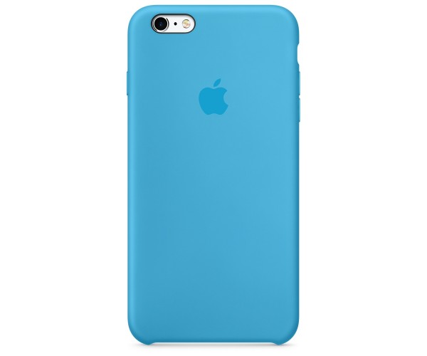 IPHONE 6S PLUS SILICONE CASE BLUE